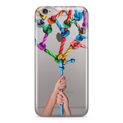 Apple iPhone 6 Plus - 6S Plus Kılıf Bağlılık Arka Kapak Koruma Desenli Full Koruyucu