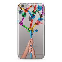 Apple iPhone 6 Plus - 6S Plus Kılıf Bağlılık Arka Kapak Koruma Desenli Full Koruyucu