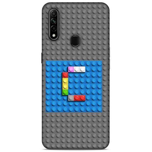 Lopard Oppo A31 Uyumlu Kılıf BloX (13) Silikon Kap C Harfi