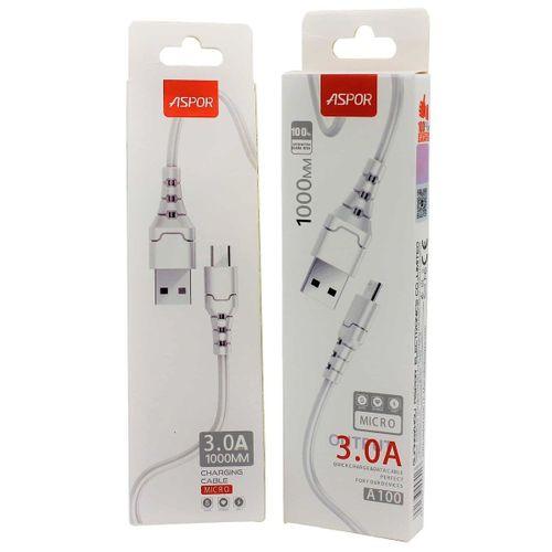 3A 1 Metre (Micro) Hızlı Kablo Aspor A100