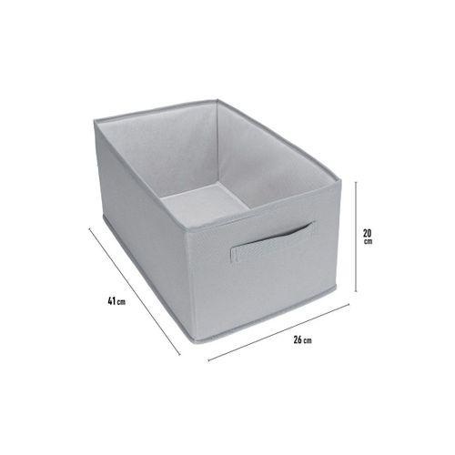 Dolap içi Pantolon Düzenleyici Saklama Kutusu Organizer Gri
