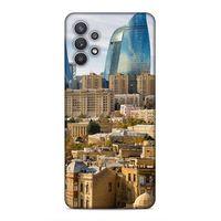 Samsung Galaxy A32 Uyumlu Kılıf Azarbaijan (31) TPU Kılıf Bakü Kuleler