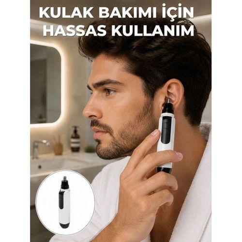 Hassas 3d Bıçaklı Kulak Ve Burun Tıraş Makinesi Yeni Nesil