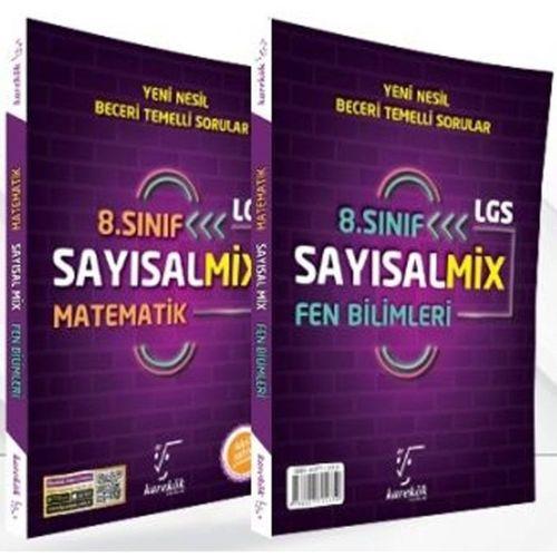 8.Sınıf LGS SayısalMix Matematik ve Fen Bilimleri Karekök Yayınları