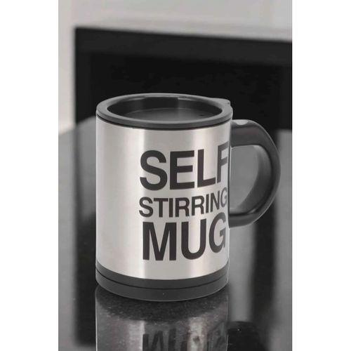 Yazılı Mug Kupa Karıştırıcı Özelliği Ve Paslanmaz Çelik
