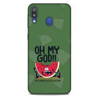Frutix Karpuz 02 Samsung Galaxy M20 Kılıf Desenli Silikon