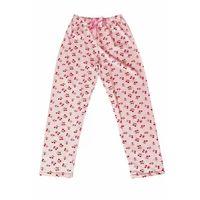 Beli Lastikli Mevsimlik Viskon Penye Pantolon Pembe