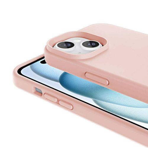 Apple iPhone 15 Plus Kılıf M-safe Şarj Özellikli Sıvı Teknolojili Silinebilir Sert Zore Kivi Kapak