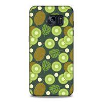 Frutix Kivi 01 Samsung Galaxy S7 Edge Kılıf Desenli Silikon