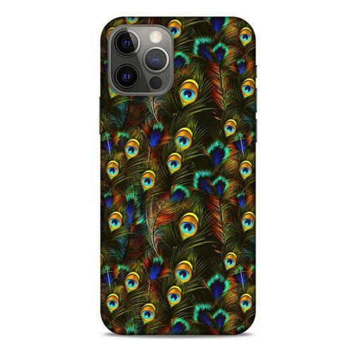 Apple iPhone 12 Pro Kılıf Desenli Özel Seri Tüyler (11) Tam Koruma