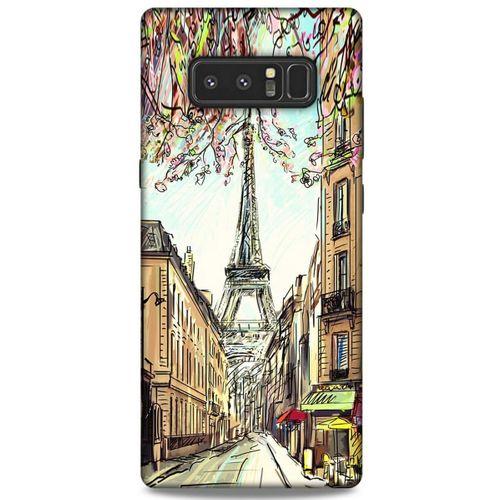 Cityx (31) Samsung Galaxy Note 8 Kılıf Silikon Kapak Desenli