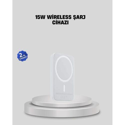 15w Araç Telefon Tutucu Kablosuz Hızlı Şarj Özellikli