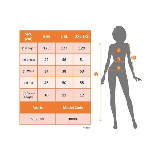 Kadın Kısa Kollu V Yakalı Belden Kuşaklı Maksi Boy Viskon Elbise