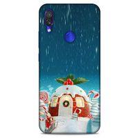 Xiaomi Redmi Note 7 Pro Kılıf Snowix (14) Lansman Kılıf Beyaz Kırmızı