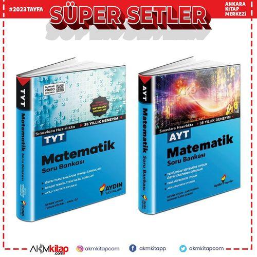 Aydın Yayınları TYT AYT Matematik Soru Bankası Seti 2 Kitap