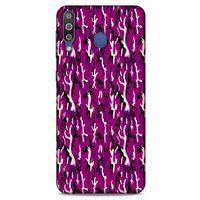 Kamuflaj 23 Samsung Galaxy M30 Kılıf Silikon Kapak