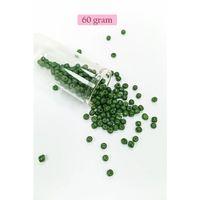 Dökme Cam Kum Boncuk Büyük Boy (6/0) 4 mm - 60 Gram - Koyu Yeşil - BNC112