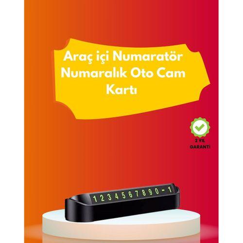 Şık Ve İşlevsel Fosforlu Araç Numaratörü – Kolay Kullanım, Yüksek Görünürlük