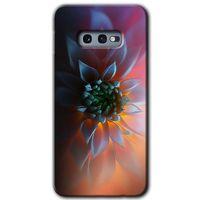 Samsung Galaxy S10e HD Baskılı Kılıf + 9D Tam Ekran Koruyucu - Çiçek Motif