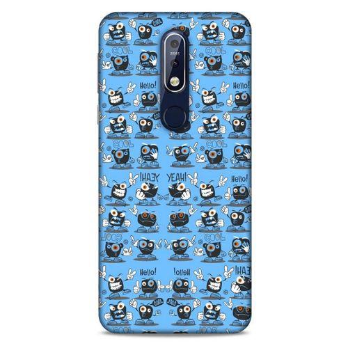 Animax Hello Monster Nokia 7.1 Kılıf Desenli Silikon