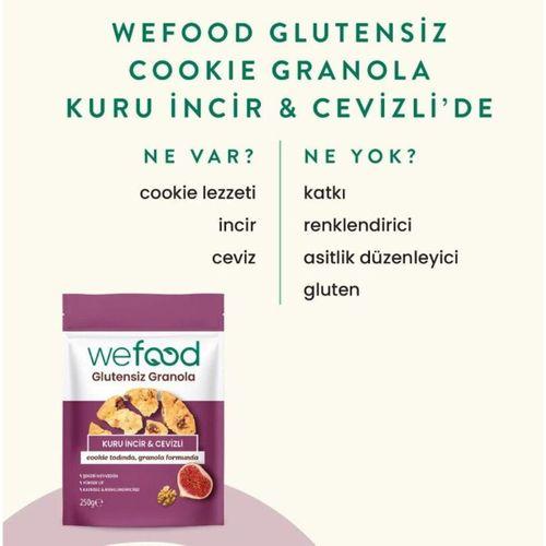 Wefood Wefood Glutensiz Granola Kuru İncir ve Cevizli 250 Gr