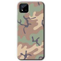 Realme C11 Kılıf HD Desen Baskılı Arka Kapak - Kamuflaj 29