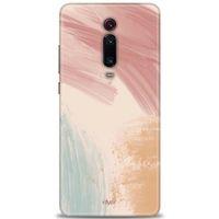 Xiaomi Mi 9T Kılıf HD Baskılı Kılıf - Soft Renkler + Tam Ekran Koruyucu