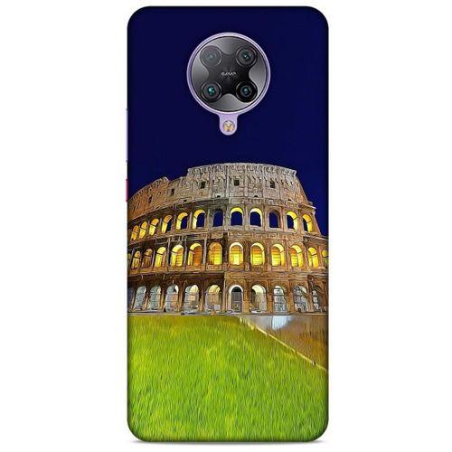 Xiaomi Poco F2 Pro Kılıf Dünya Mimarisi (24) Darbe Emici Kılıf Kolezyum Roma