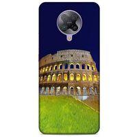 Xiaomi Poco F2 Pro Kılıf Dünya Mimarisi (24) Darbe Emici Kılıf Kolezyum Roma