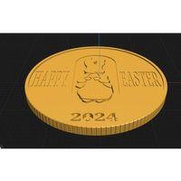 Peter Rabbit Paskalya Madalyonu (Bu ürün Sadece Plastik parçadır - Almadan Önce Soru Sorabilirsiniz)