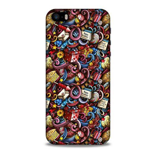 Graffitix (47) Desenli Silikon Kapak Apple iPhone SE Kılıf