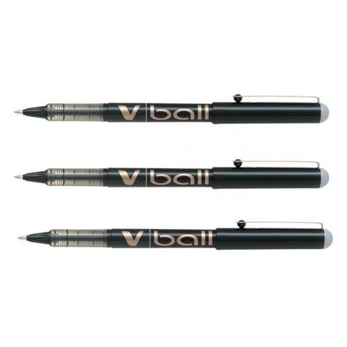 PILOT VBALL 1.0 SİYAH BL-VB10-L ( Üç Adet )
