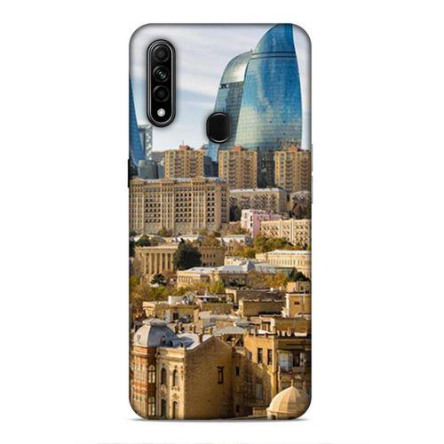 Oppo A31 Uyumlu Kılıf Azarbaijan (31) TPU Kılıf Bakü Kuleler