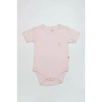 Bistyle Organik Natural Basic Style Yarım Kol Body Bs17103 Pembe