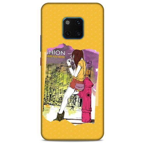 Sokak Modası 58 Huawei Mate 20 Pro Kılıf Desenli Silikon