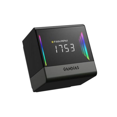 GAMDIAS CHIONE E4-240, 240mm, ARGB, 2 Fanlı, Dijital Ekran, CPU Sıvı Soğutma