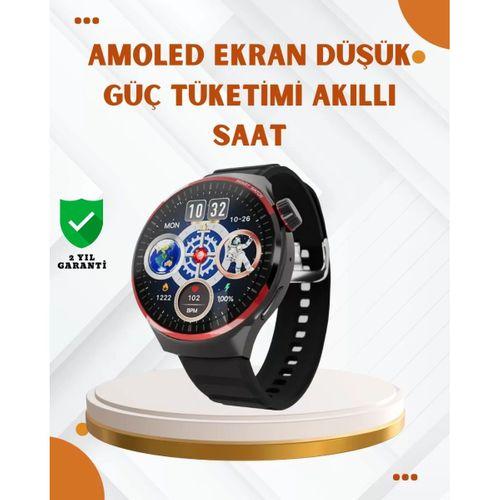 Amoled Ekranlı Akıllı Saat Bluetooth Arama Ve Nfc Destekli