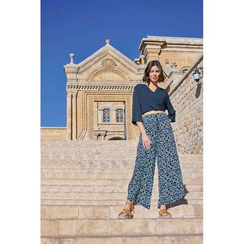 Etnik Desenli Alt Üst Takım