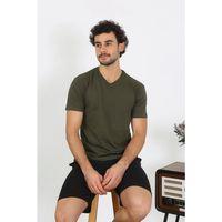 Erkek Penye Haki 3'lü Pijama Takımı