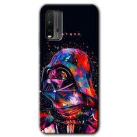 Potkal Hediye Fabrikası Poco M3 Kılıf HD Desen Baskılı Arka Kapak - Father Vader