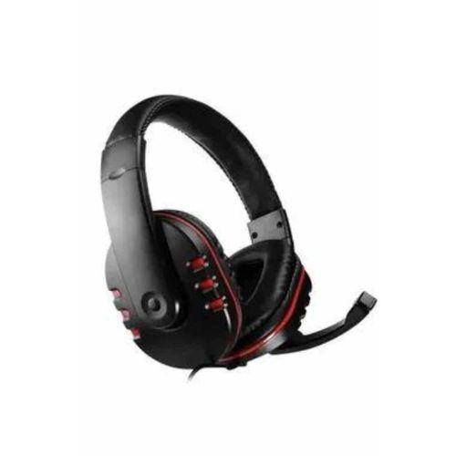 Kulaklığı Kulak Üstü Kablolu Stereo Mikrofonlu Yumuşak Kulak Yastığı