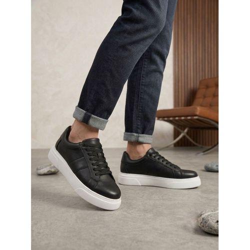 BA0247 Erkek Sneaker Günlük Casual Spor Ayakkabı Siyah