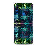 Huawei Y9 Prime 2019 Kılıf Labirent Colorful Arka Kapak Silikon Koruma Full Koruyucu