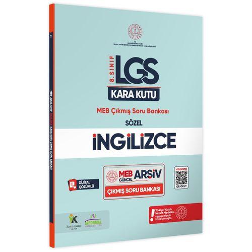 8 Sınıf LGS İngilizcenin Kara Kutusu Dijital Çözümlü Çıkmış Soru Bankası