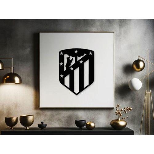 Atletico Madrid 2D Duvar Sanatı Ev Dekoru (Bu ürün Sadece Plastik parçadır - Almadan Önce Soru Sorabilirsiniz)