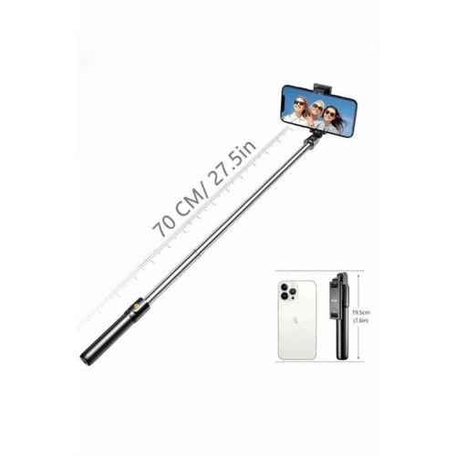 Cep Telefonu Tripod Standı Manyetik Selfie Sopa Bluetooth Uzaktan Kumandalı