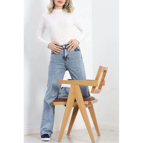 pilelistore Palazzo Kot Pantolon Açıkmavi