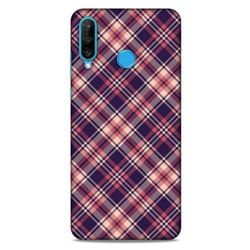 Gömlek (12) Desenli Silikon Kapak Telefon Kabı Huawei P30 Lite Kılıf