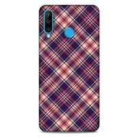 Gömlek (12) Desenli Silikon Kapak Telefon Kabı Huawei P30 Lite Kılıf