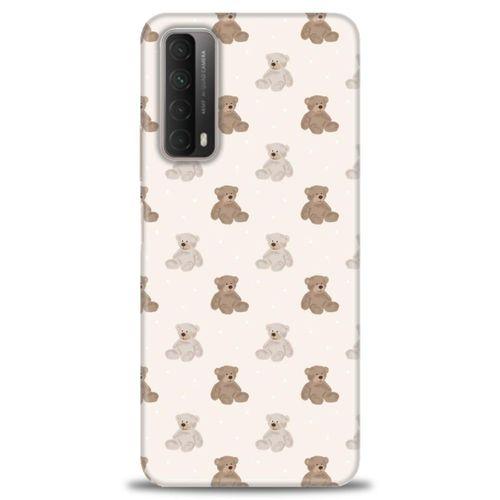 Huawei P Smart 2021 Kılıf HD Baskılı Kılıf - Ayıcıklar + Tam Ekran Koruyucu
